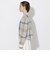 クレストブリッジチェックシャギーカーディガン