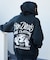 【BEN DAVIS(ベンデイビス)】WALL TAGGING ZIP HOODIE / フーディ スウェット ジップパーカー ワイドシルエット