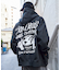 【BEN DAVIS(ベンデイビス)】WALL TAGGING ZIP HOODIE / フーディ スウェット ジップパーカー ワイドシルエット