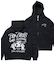 【BEN DAVIS(ベンデイビス)】WALL TAGGING ZIP HOODIE / フーディ スウェット ジップパーカー ワイドシルエット