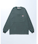 【BEN DAVIS（ベンデイビス）】L/S POCKET TEE REG / オーバーサイズ 長袖 ロンT ブランドネーム ポケット付き