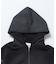 【SEQUENZ（シークエンズ）】ONI-FADE BOXY ZIP HOODIE / 短丈 フェード オーバーサイズ ヴィンテージライク ステッチ 裏起毛