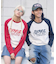 【SEQUENZ（シークエンズ）】sqnz logo raglan L/S TEE / クルーネック 長袖 ラグラン オーバーサイズ