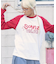 【SEQUENZ（シークエンズ）】sqnz logo raglan L/S TEE / クルーネック 長袖 ラグラン オーバーサイズ