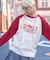 【SEQUENZ（シークエンズ）】sqnz logo raglan L/S TEE / クルーネック 長袖 ラグラン オーバーサイズ