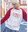 【SEQUENZ（シークエンズ）】sqnz logo raglan L/S TEE / クルーネック 長袖 ラグラン オーバーサイズ