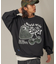 【SEQUENZ（シークエンズ）】SQNZ FRUITS C/N SWEAT / プルオーバー クルーネック オーバーサイズ 裏起毛