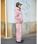 【SEQUENZ（シークエンズ）】ONI-FADE SWEAT PANTS / ワイドシルエット スウェット パンツ 裏起毛 ヴィンテージライク