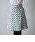 【低身長向けプチサイズ展開あり】ヘリンボーンジャガード台形スカート ≪手洗い可能≫