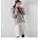 バックドロストショートダウンコート