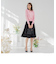 【大HIT定番】防シワ加工 美シルエットフレアスカート ≪洗濯機で洗える≫