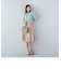 【大HIT定番】防シワ加工 美シルエットフレアスカート ≪洗濯機で洗える≫
