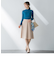 【大HIT定番】防シワ加工 美シルエットフレアスカート ≪洗濯機で洗える≫