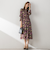 【選べる2丈シリーズ】Dahliaプリントワンピース ≪手洗い可能≫