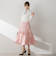 【選べる2丈シリーズ】Dahliaプリントフレアスカート ≪手洗い可能≫