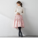 【選べる2丈シリーズ】Dahliaプリントフレアスカート ≪手洗い可能≫