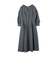 カルゼキーネックワンピース≪手洗い可能≫
