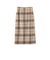 起毛ビックチェックナロータイトスカート