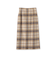 起毛ビックチェックナロータイトスカート