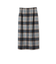 起毛ビックチェックナロータイトスカート