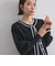 バイカラーニットジャケットアンサンブル≪手洗い可能≫