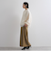 ヘザーエステルツイルタックスカート≪手洗い可能≫