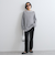 ラメワッフルレイヤードプルオーバー≪手洗い可能≫
