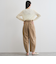 【新色追加】ストレッチクロスカーブパンツ≪手洗い可能≫