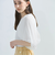 【接触冷感】シフォンスリーブブラウス≪洗濯機で洗える≫