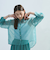 シアーリネンライクシャツブラウス≪セットアップ対応/手洗い可能≫