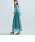 シアーリネンライクプリーツスカート≪セットアップ対応/手洗い可能≫