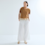 エステルカノコワイドパンツ≪セットアップ対応/洗濯機で洗える≫