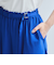 麻ライクベルトワイドパンツ≪手洗い可能≫