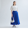 麻ライクベルトワイドパンツ≪手洗い可能≫