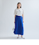 麻ライクベルトワイドパンツ≪手洗い可能≫