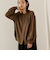 セミシアーストライプ2WAYボウタイブラウス≪手洗い可能≫