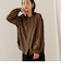 セミシアーストライプ2WAYボウタイブラウス≪手洗い可能≫