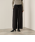 カットジョーゼットイージーワイドパンツ≪手洗い可能≫