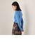 調温バックボタンハイネックニット≪手洗い可能≫