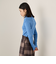 調温バックボタンハイネックニット≪手洗い可能≫
