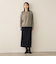 ウールライクストレッチIラインスカート≪手洗い可能≫