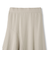 サテンピーチバックアシンメトリースカート≪手洗い可能≫
