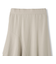 サテンピーチバックアシンメトリースカート≪手洗い可能≫