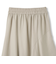 サテンピーチバックアシンメトリースカート≪手洗い可能≫