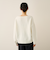 ウール混Vネックニットプルオーバー≪手洗い可能≫