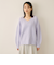 ウール混Vネックニットプルオーバー≪手洗い可能≫