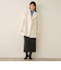 ウール調ジャージーオーバーサイズコート