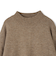 ヤクライクモックネックニットプルオーバー