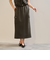【SET】ダンボールニットベスト×スカート2ピース
