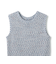 ミックスコイルクロップドニットベスト